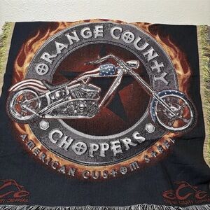 Orange County Choppers Blanket